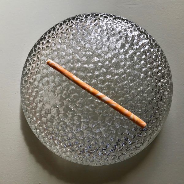Reusable Ceramic Straw - Orange
